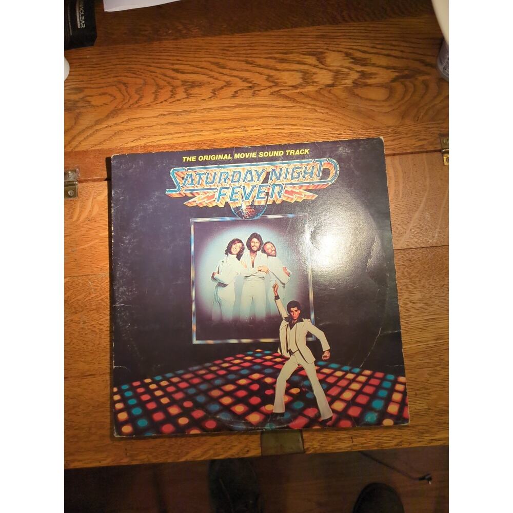 Saturday Night Fever Soundtrack 1977 RSO Vinyl 2 LP Set Bee Gees